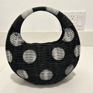 Kate Spade x Target Wicker Bag